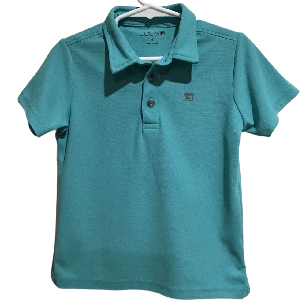 Joe’s Boy’s Polo Shirt Blue‎ Short Sleeve